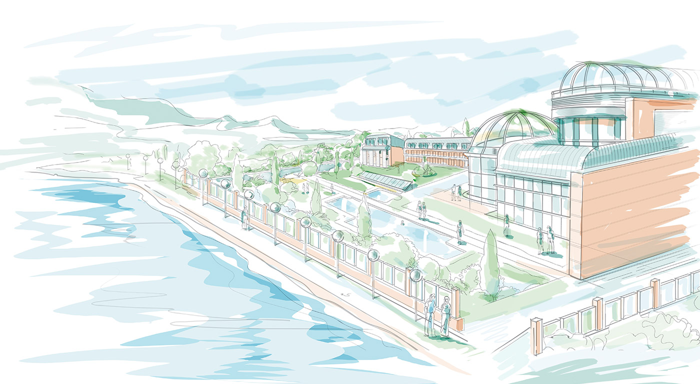 Hotel Corte Valier - illustrazione