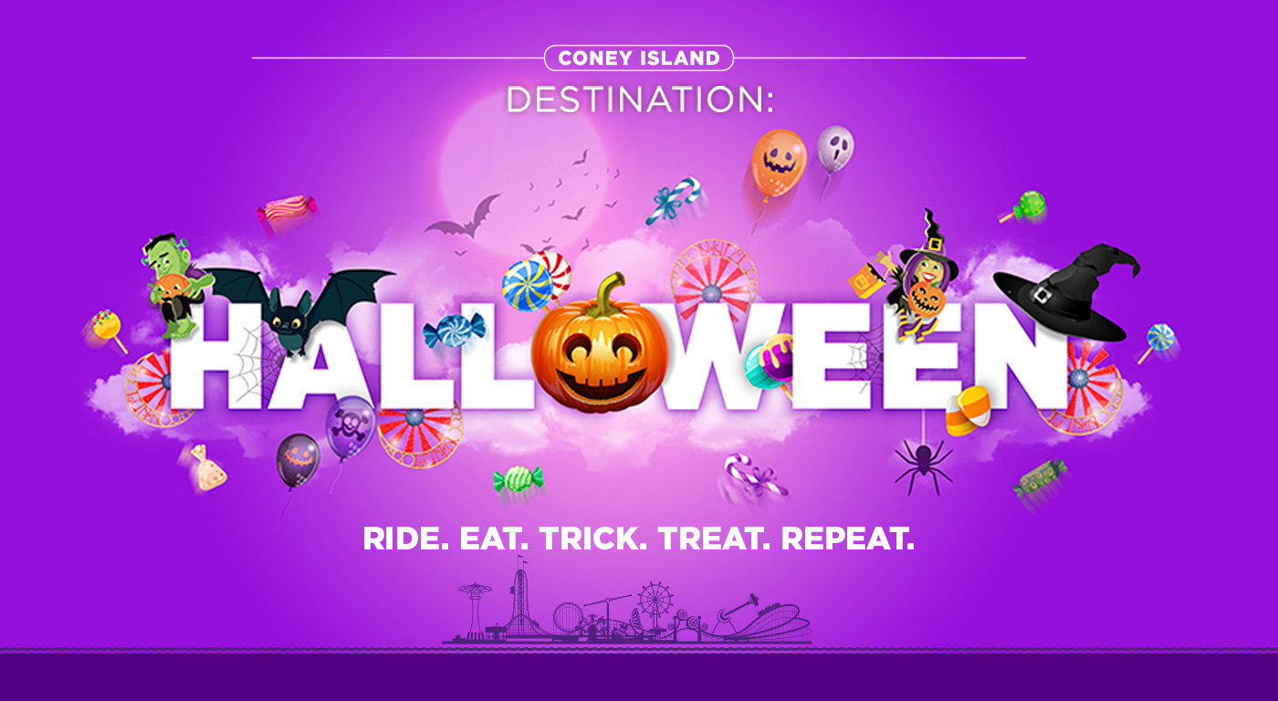 Luna Park - Coney Island destination: Halloween