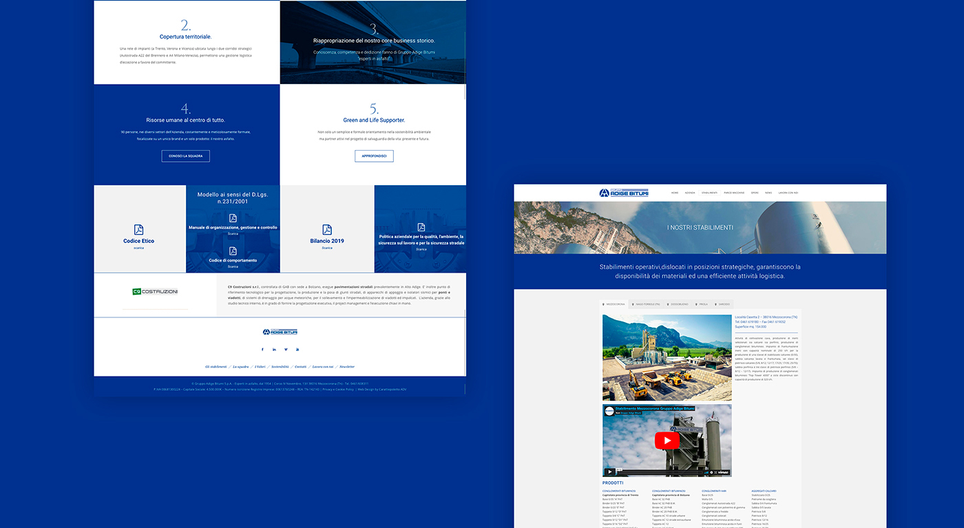 website Gruppo Adige Bitumi