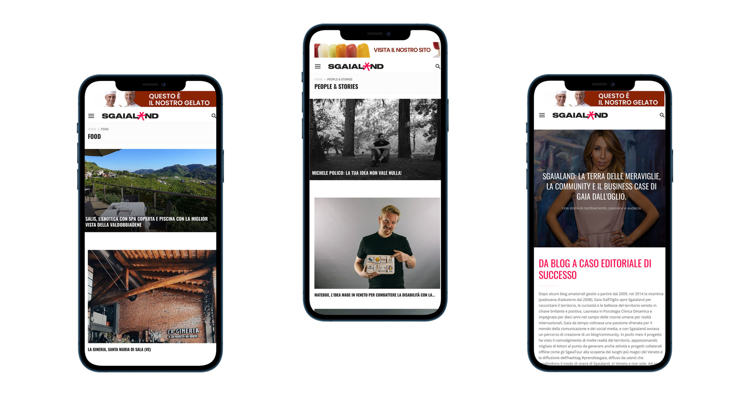 mockup sito web sgaialand.it