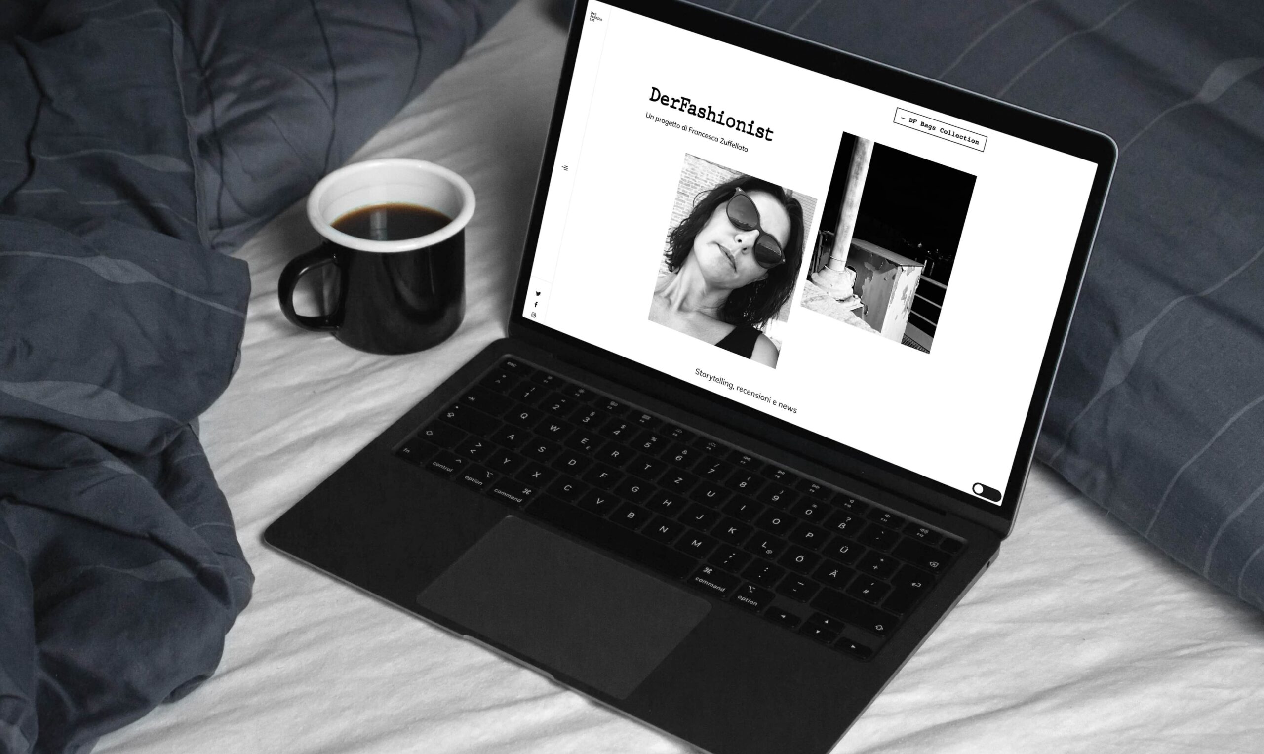 Mockup notebook website