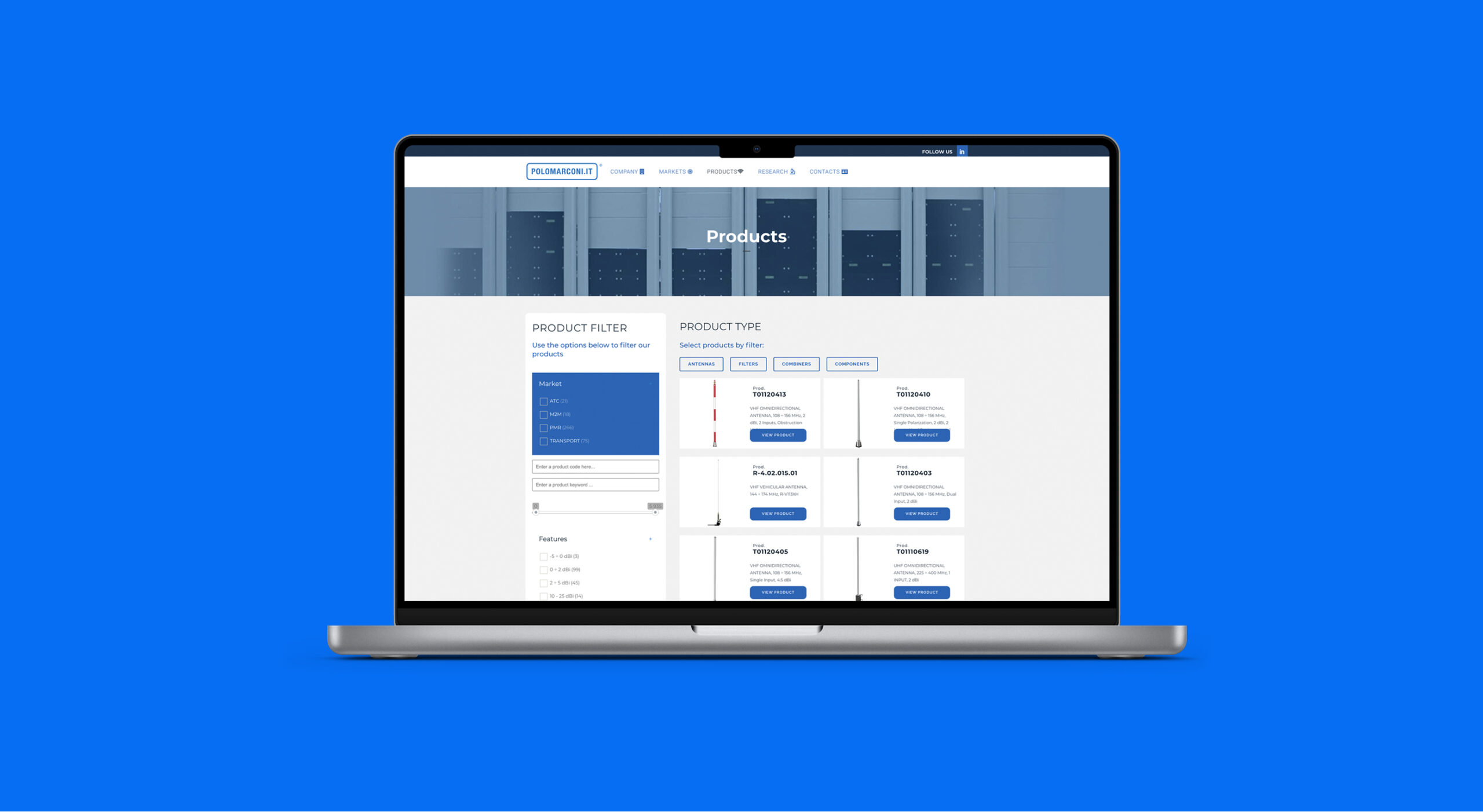 Mockup notebook website