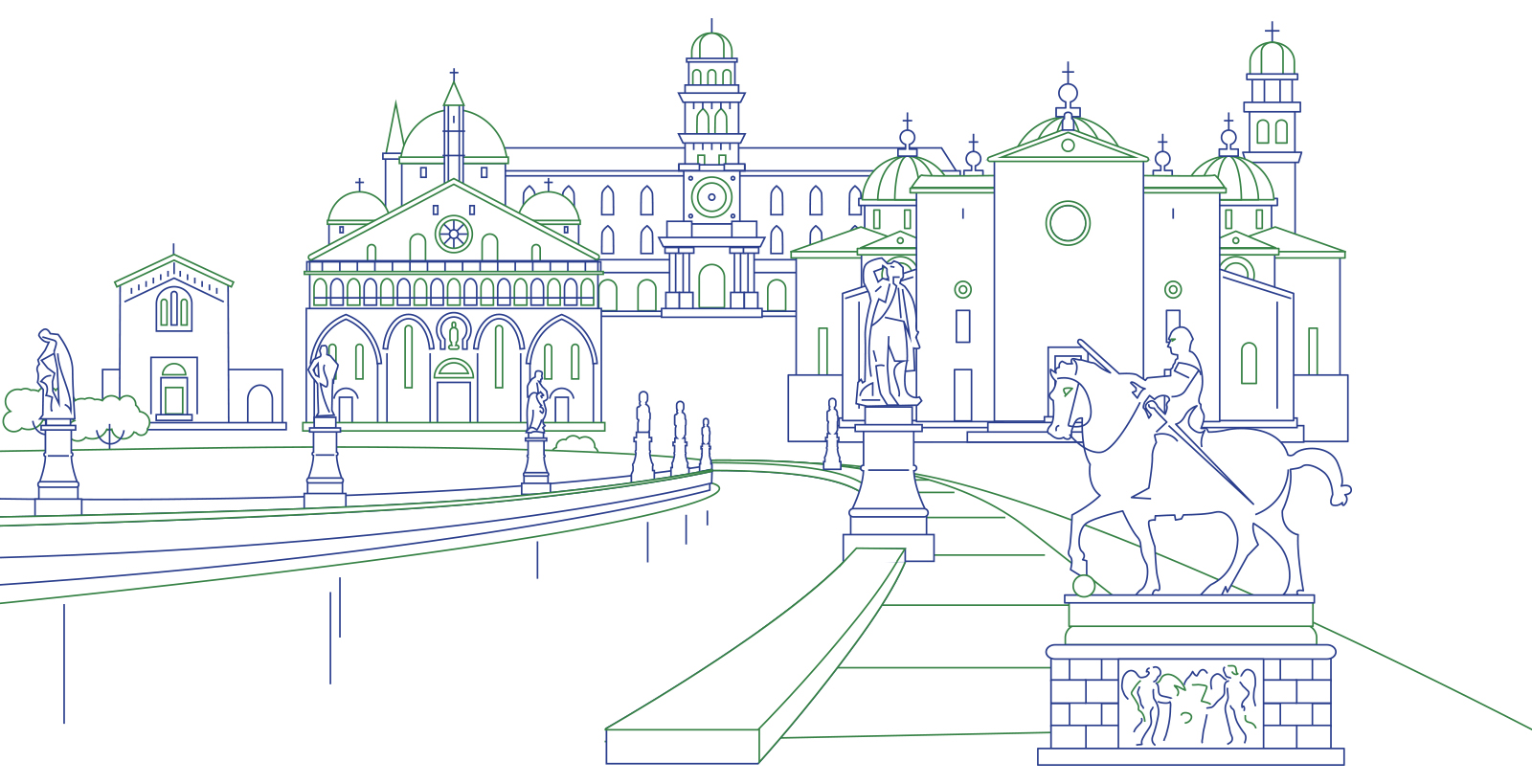illustrazione di Padova e dei suoi monumenti