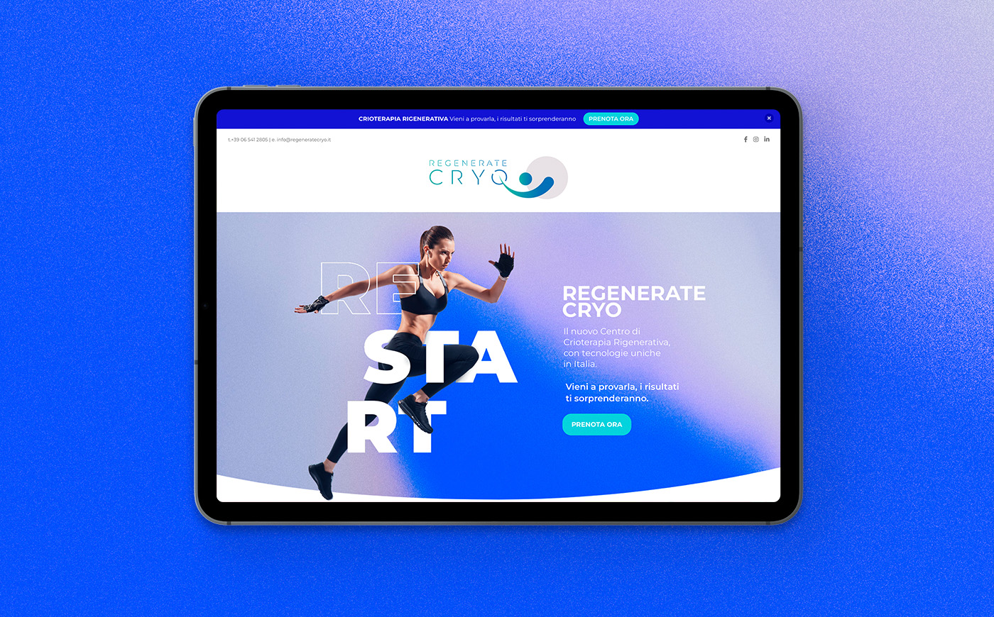 sito web tablet regenerate cryo