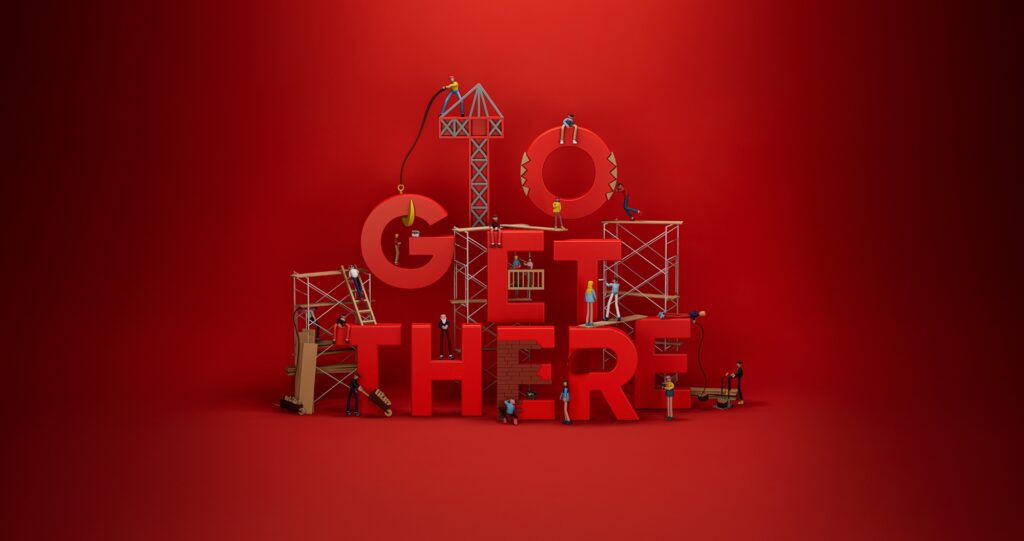 grafica To Get There per TedxVicenza