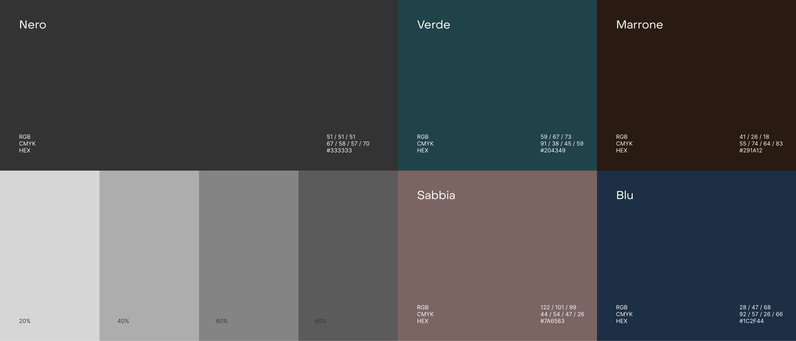 Palette Colori