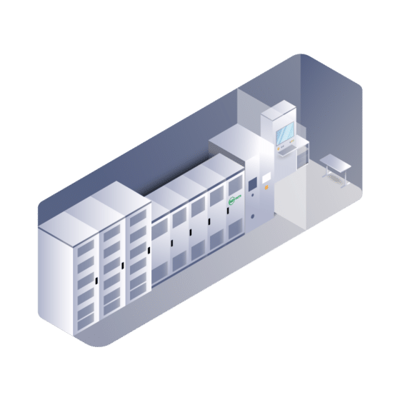 Illustrazione Container interno