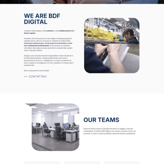 Sito web BDF Digital