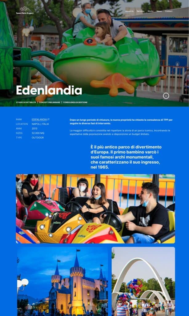 Wireframe sito web