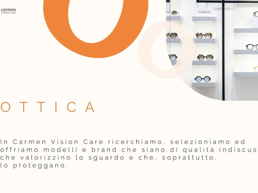 Preview sito Carmen Vision Care