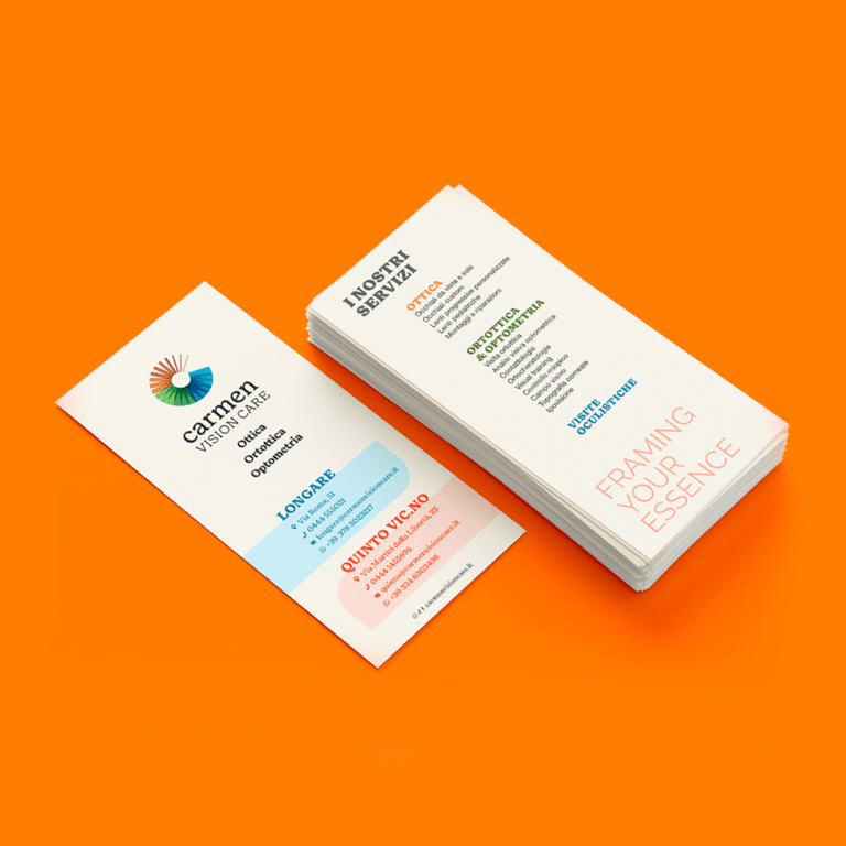 Mockup flyer servizi negozi
