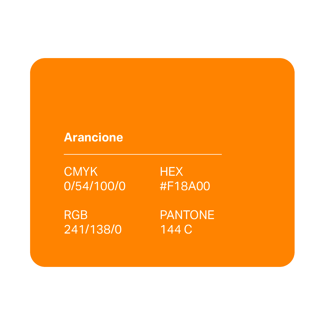 palette arancione