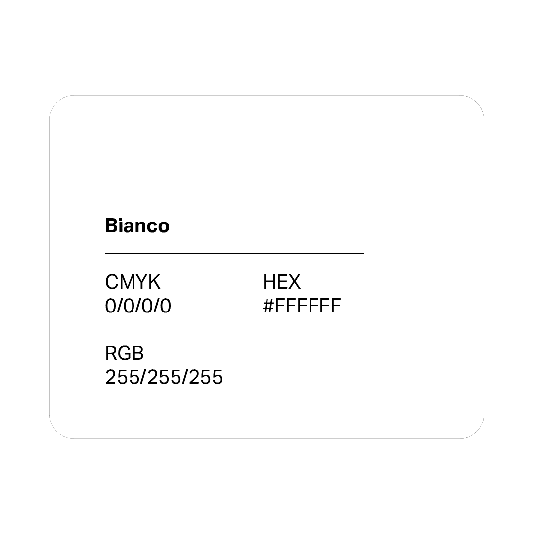 palette bianca