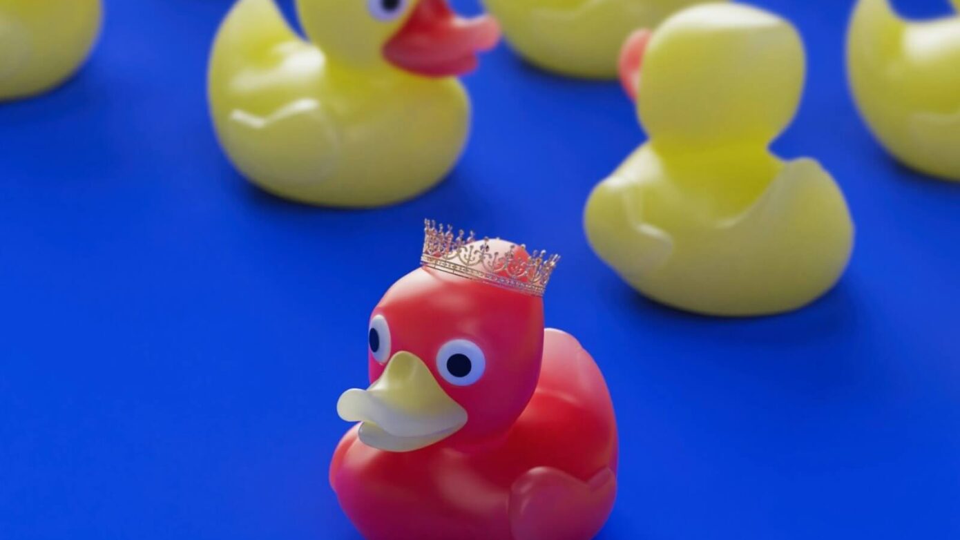 immagine paperelle gialla e una rossa