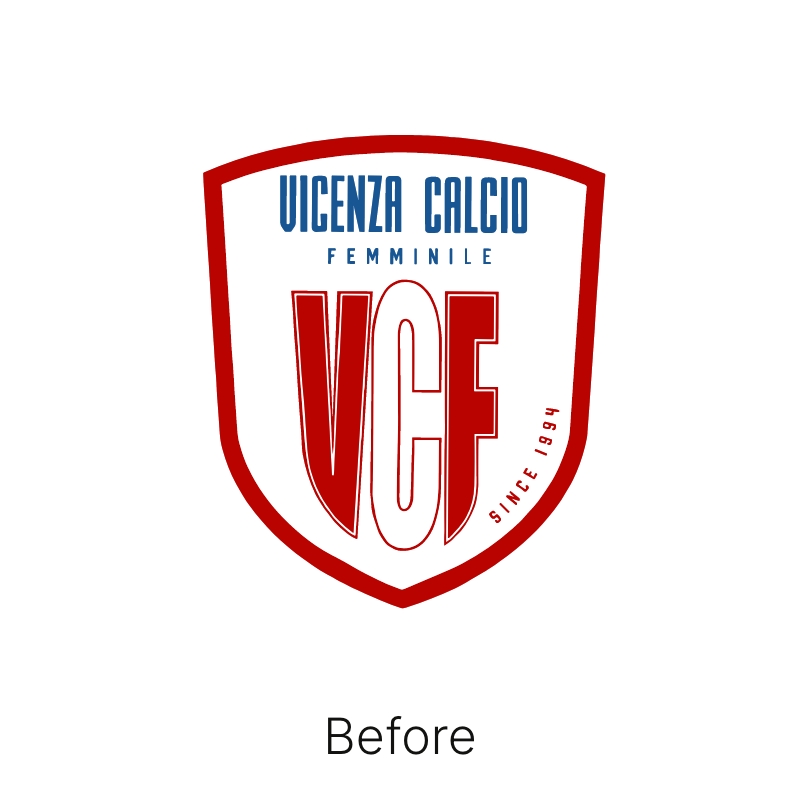 Logo Vicenza Calcio Femminile